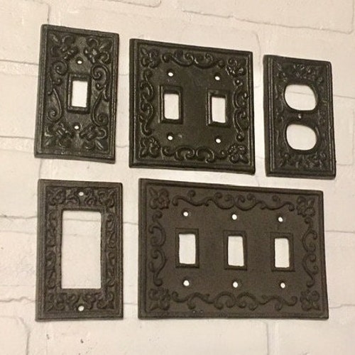 Light Switch Cover Switch Plates Outlet Covers Antique Etsy