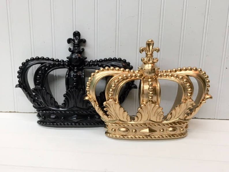 Crown Canopy Crown Wall Decor Wall Crown Crown Decor Etsy