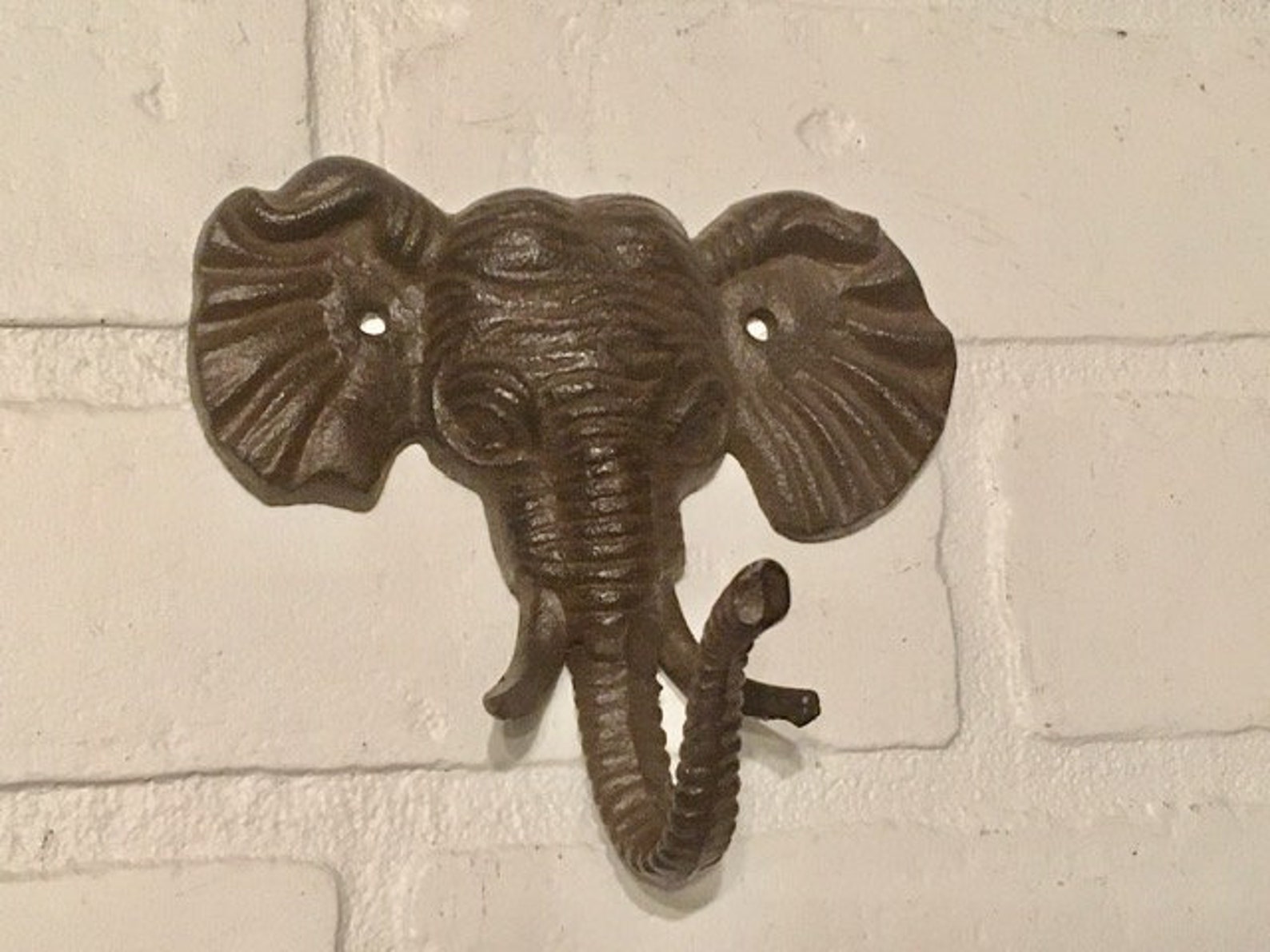 Elefant Haken Wandhaken Elefant Haken Kleiderhaken Elefant | Etsy