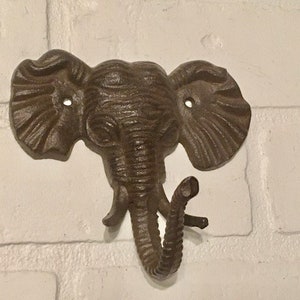 Elefant Haken Wandhaken Elefant Haken Kleiderhaken Elefant | Etsy
