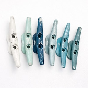 4" Metal Boat Cleat Hook (19 Colors)