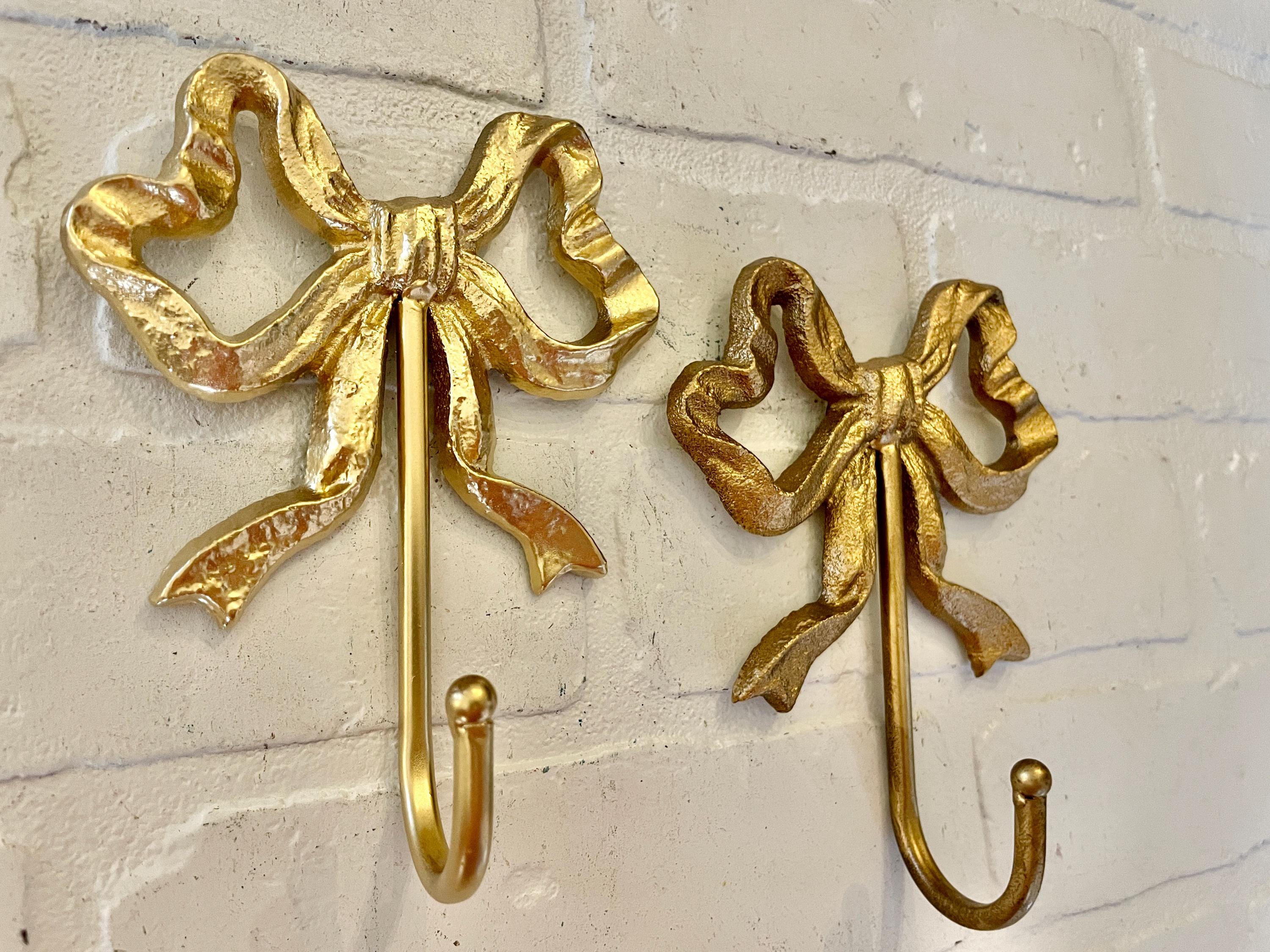 Vintage Brass Bow Wall - Etsy