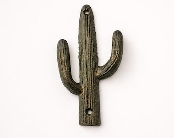 Cast Iron Cactus Wall Hook (19 Colors)
