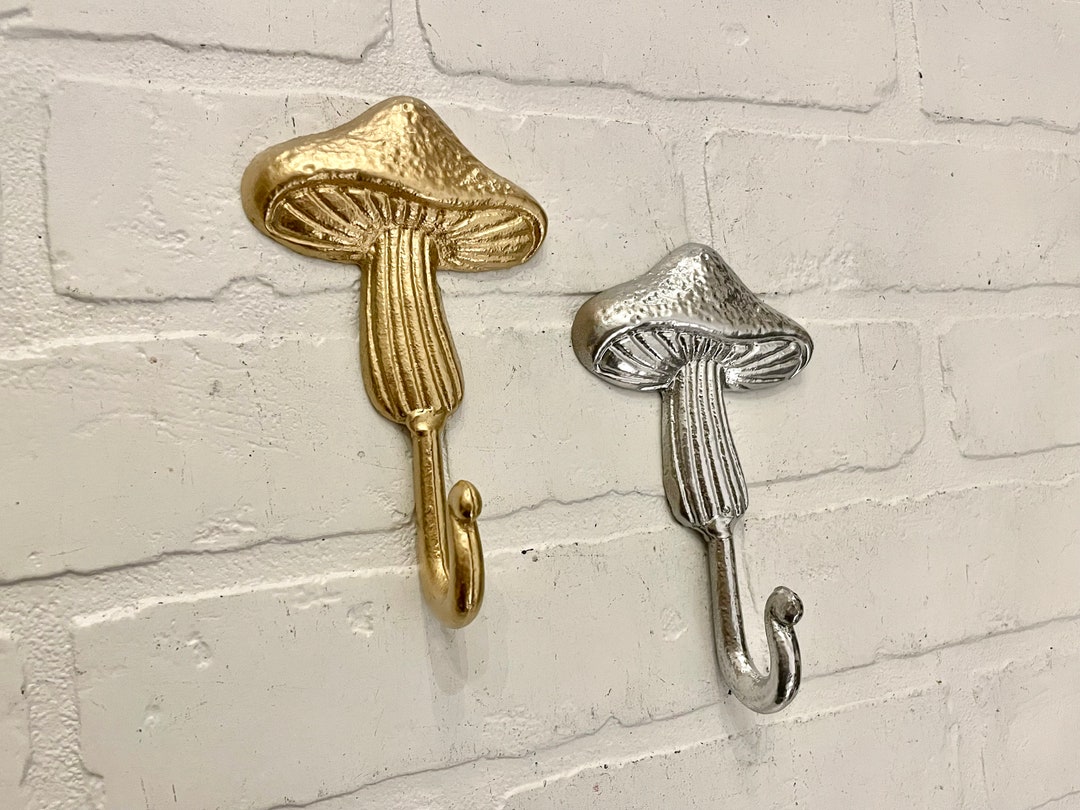 Mushroom Wall Hook 18 Colors Mushroom Decor Key Hook Etsy