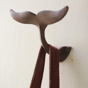 Gjutjärnskrok och gardinfäste (19 färger) Rustic Brown