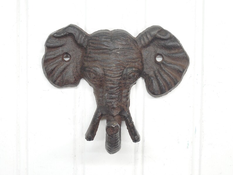 Nursery Wall D\u00e9cor Hooks for Wall Wall Hook Wall Hooks Nursery D\u00e9cor Elephant Hooks Coat Hook Elephant Coat Hook Elephant Wall Hook
