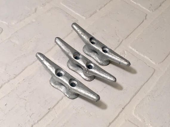 Cabinet Pulls Boat Cleat Nautical Pull Boat Cleats Etsy