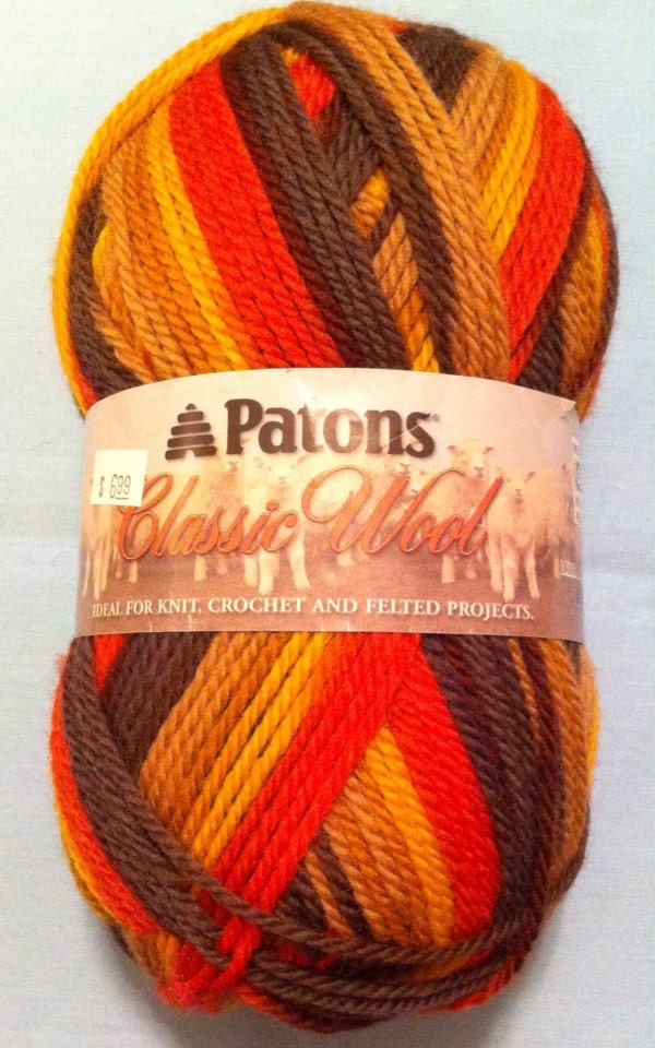 Patons Classic Wool Roving Yarn - Yellow