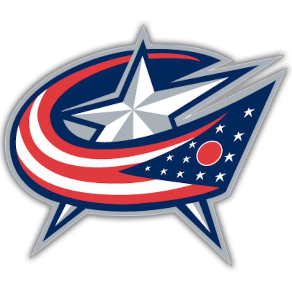 Columbus Blue Jackets NHL Hockey Sticker Decal - Etsy