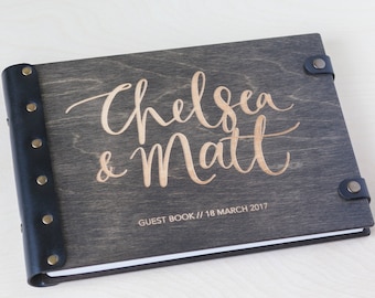 Guestbook, Wedding Guest Book, Wooden Guest Book Unique Wedding Decor, Custom Guest Book, Wedding Guestbook Perfect Wedding Gift
