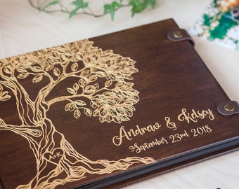 Photo Album, Tree, Scrapbook, Tree Of Life, Wedding Album, Family Tree, Wedding Photo Album, Scrapbook Album, Family Tree Album, Golden Tree