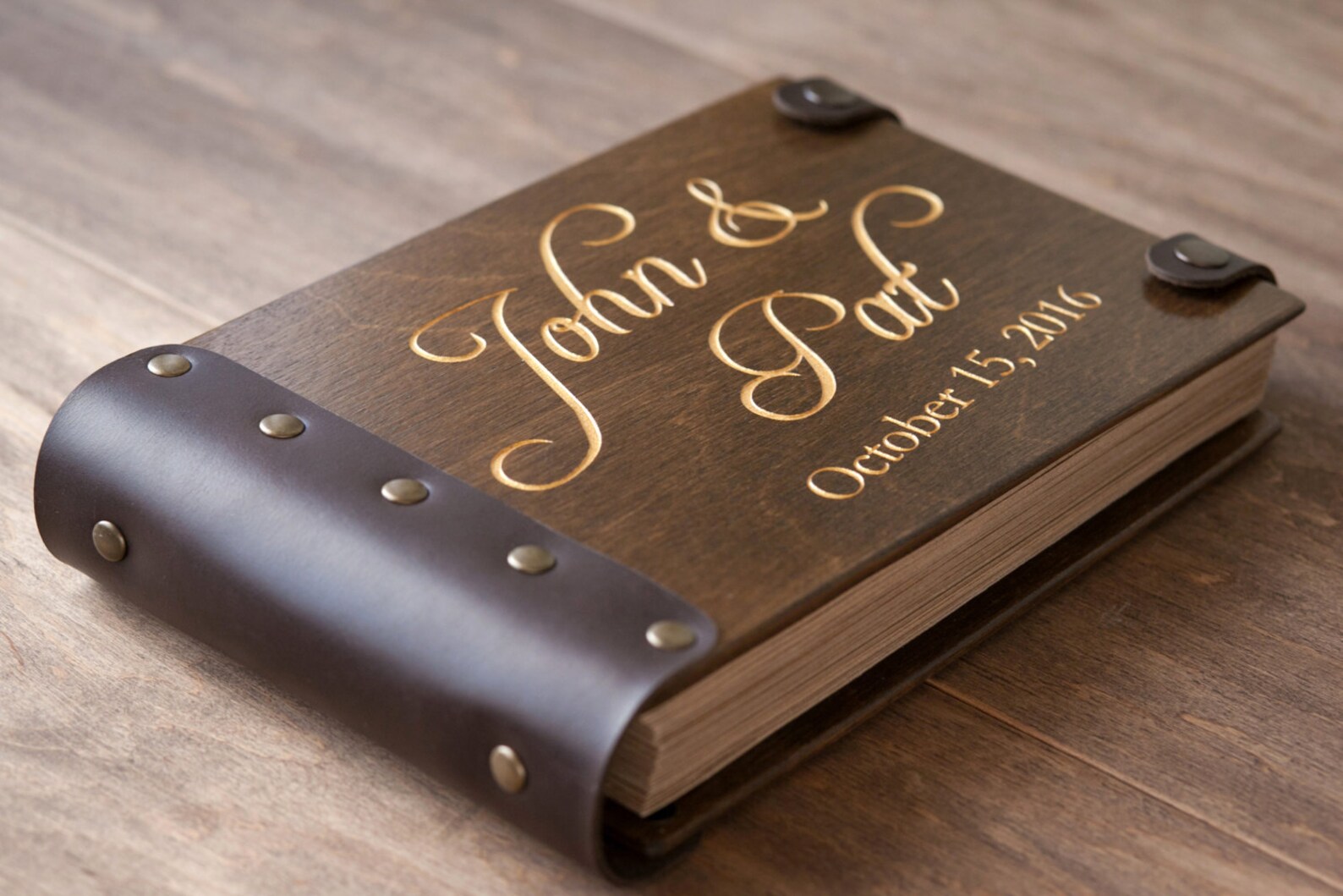 Photo Album Custom Wedding Album Wedding Album Wood Photo Etsy Canada