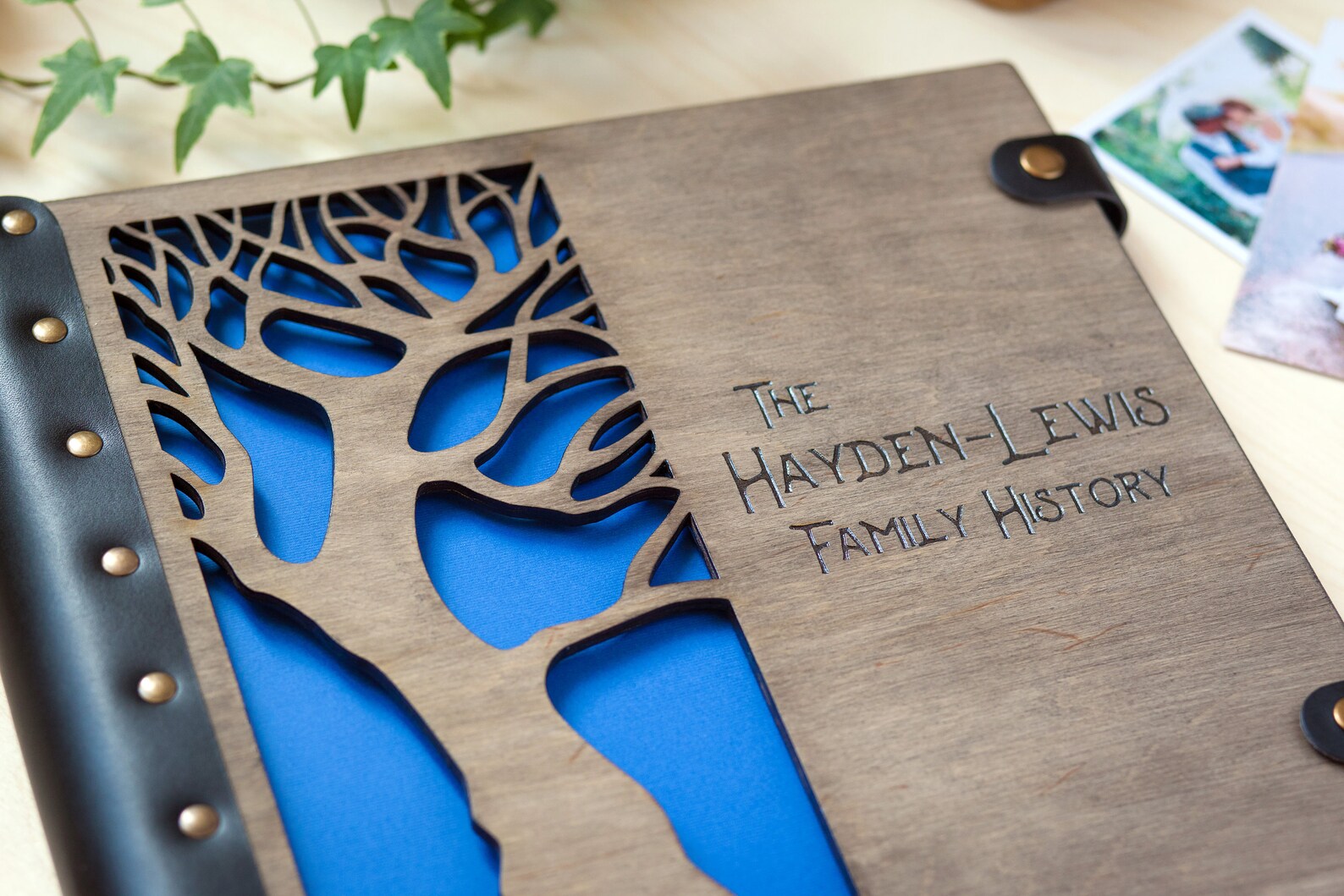 Tree of Life Photo Album Family Tree Photo Album Genealogy Etsy