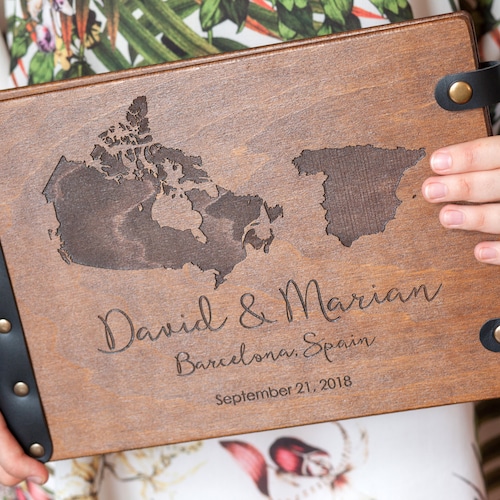 Travel Photo Album Our Travels Travel Journal Our Adventure Etsy