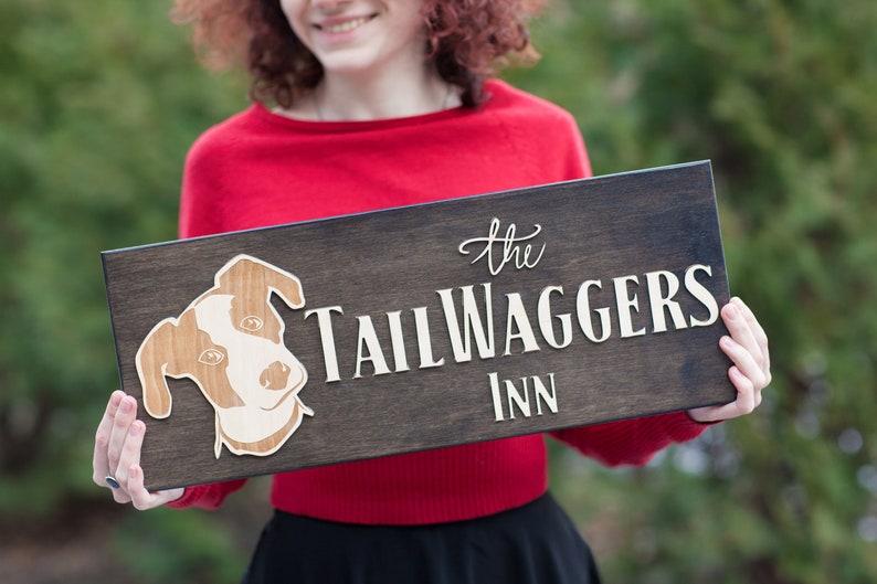 Personalized Wooden Plaque With Name and Photo of Your Etsy