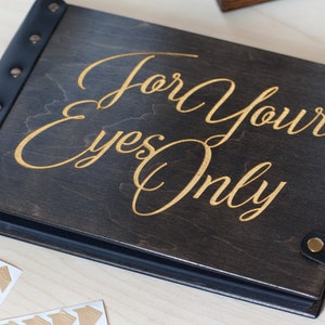 For Your Eyes Only Boudoir Photo Album, Anniversary Gifts For Men