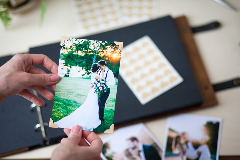 Stickers coins photos, stickers pour fixer des photos, stickers coins photos créations, Stickers scrapbooking image 4