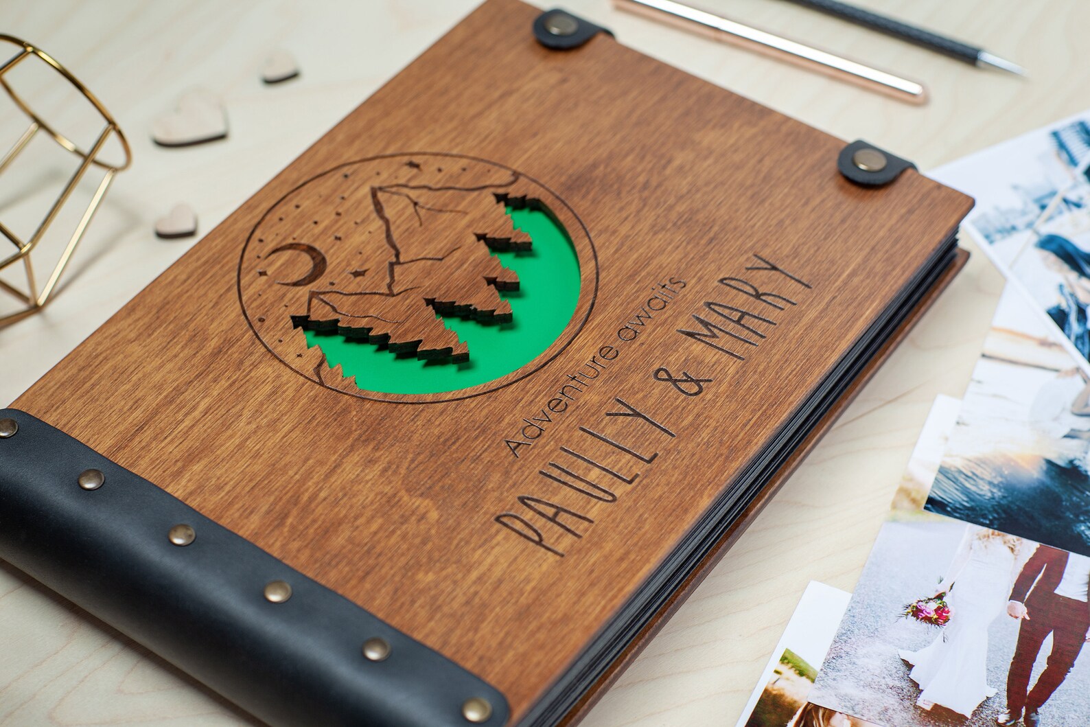 Mountains Photo Album Adventure Photo Album With Mountains Etsy