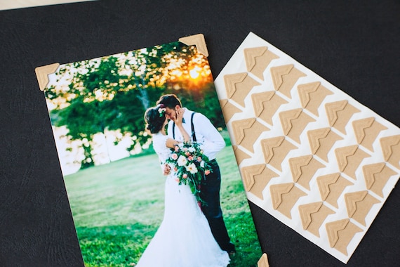 Photo Corners Stickers, Stickers For Fixing Photos, Craft Photo Corners Stickers, Scrapbook Sticker