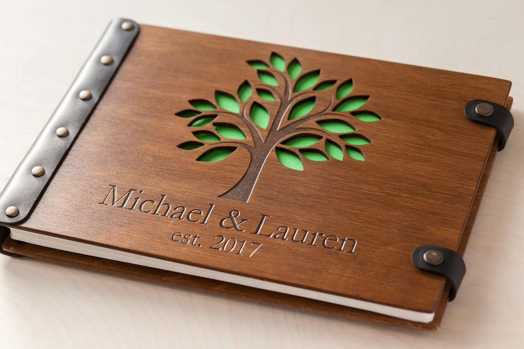 Funeral Guest Book, Memorial Guest Book Personalized Celebration of