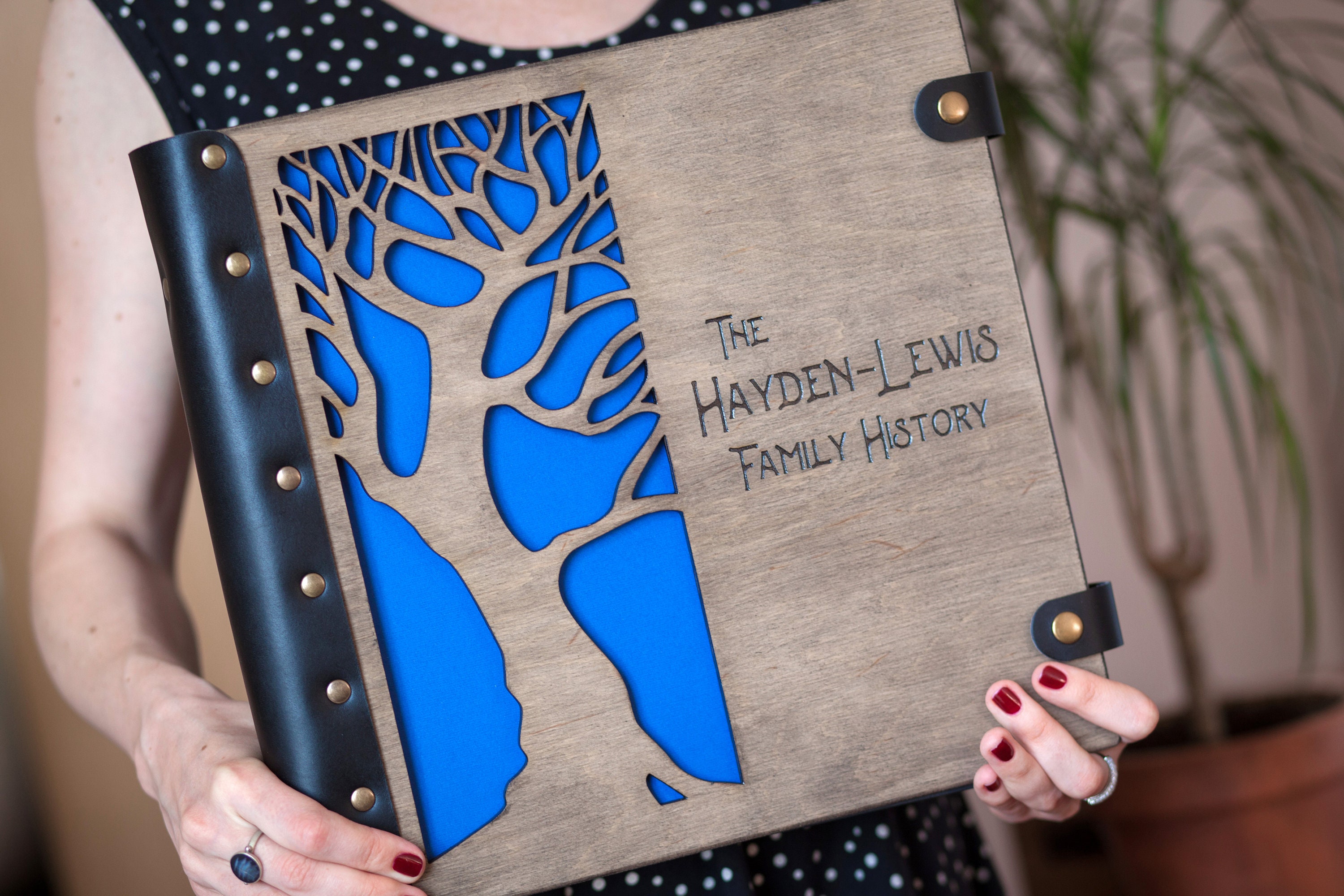 Tree Of Life Photo Album Family Tree Photo Album Genealogy Etsy