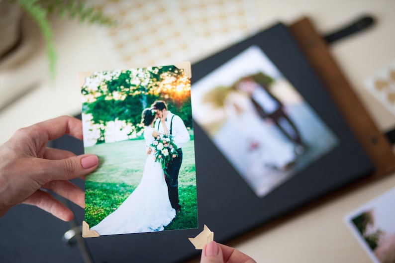 Photo Album Anniversary Gift, Hawaii Wedding Photo Album, Tropical Beach Album, Hawaii Honeymoon Album image 5