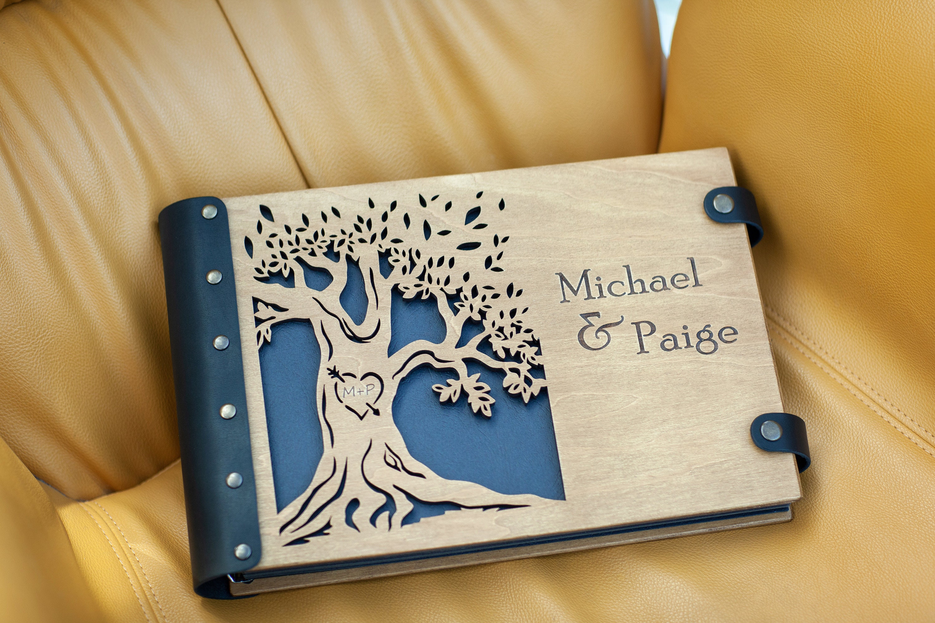 Family Tree Photo Album Personalied Photo Album 4x6 Custom Etsy