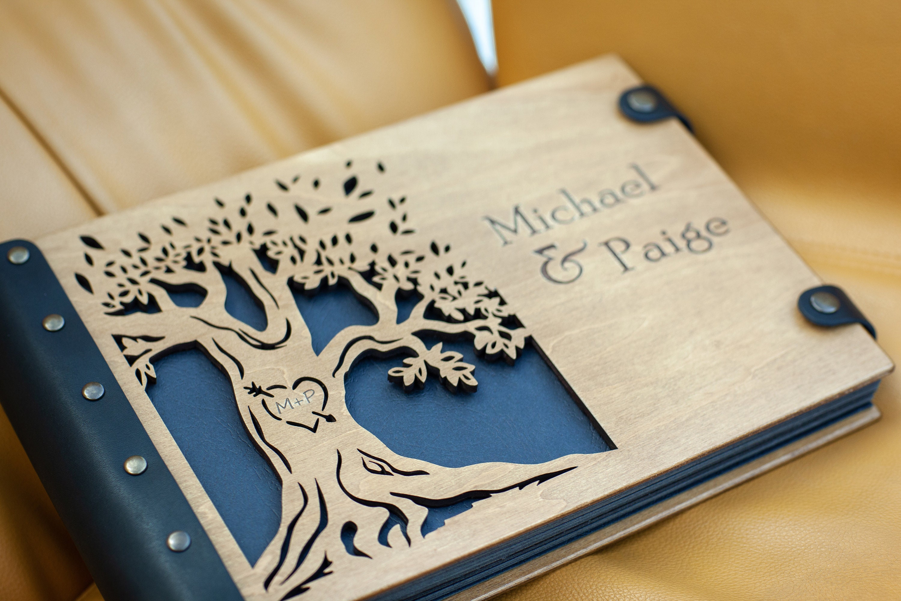 Family Tree Photo Album Personalied Photo Album 4x6 Custom Etsy