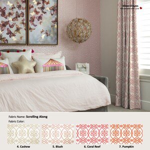 Scrolling Along; 11 Colors; Trellis Gatework Lattice Grey Blue Beige ...