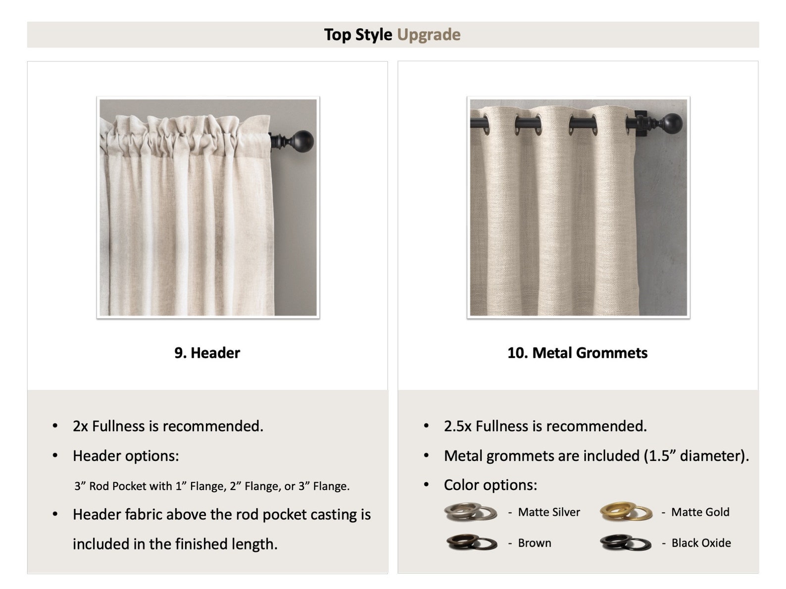 TOP STYLE Upgrade to Custom Drapes Pinch Pleats French - Etsy