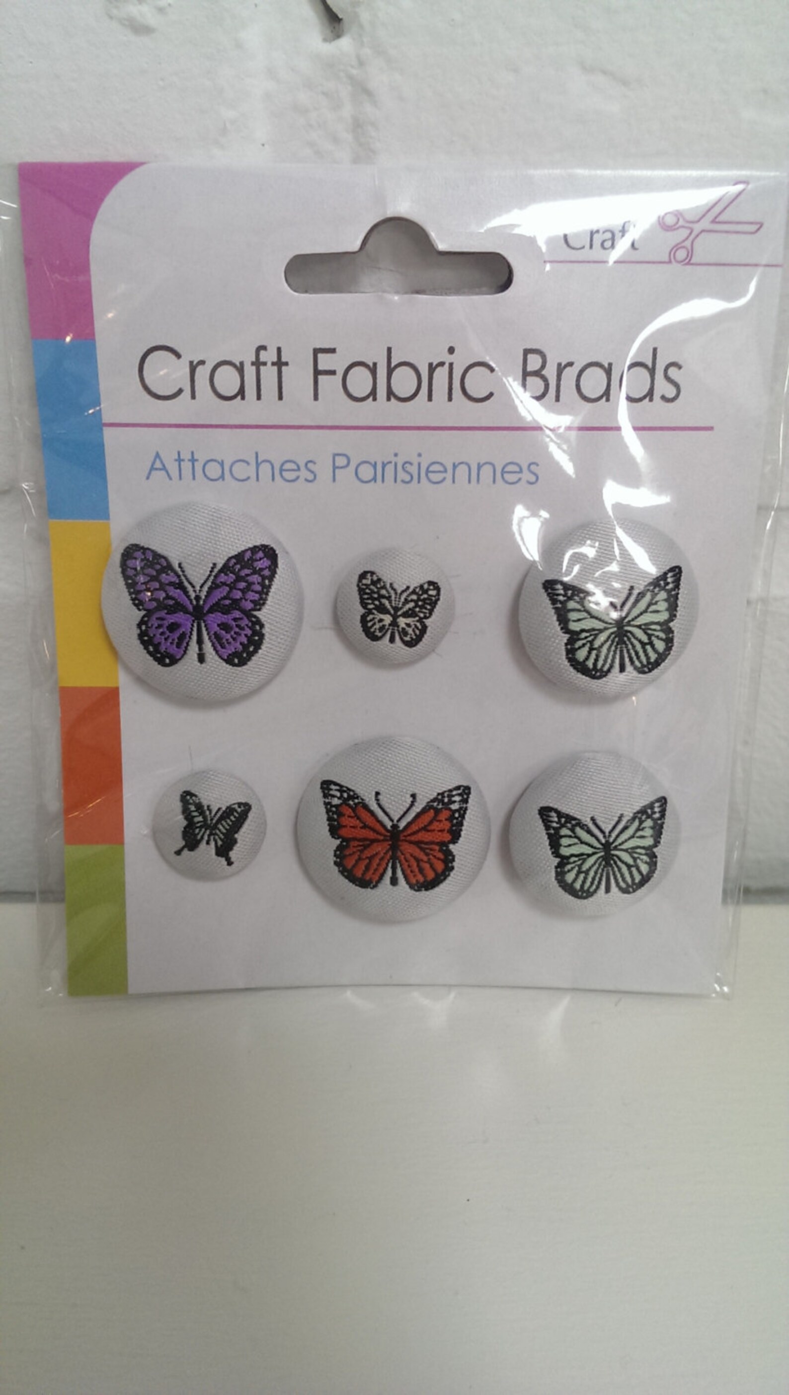 Scrapbooking brads scrapbooking Fabric brad set Etsy