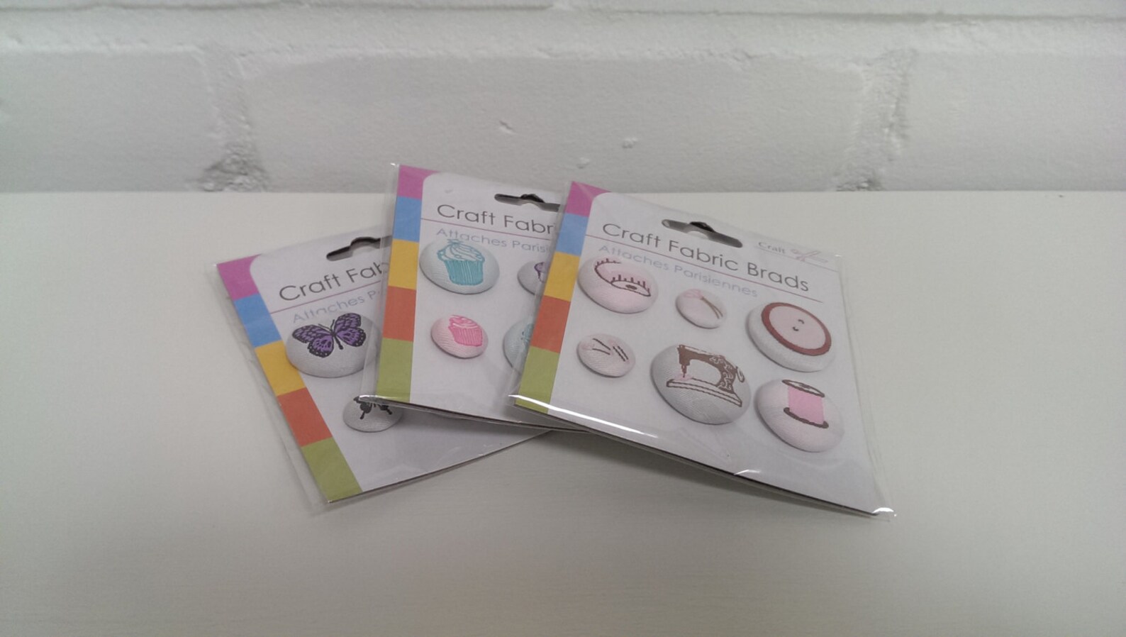 Scrapbooking brads scrapbooking Fabric brad set Etsy