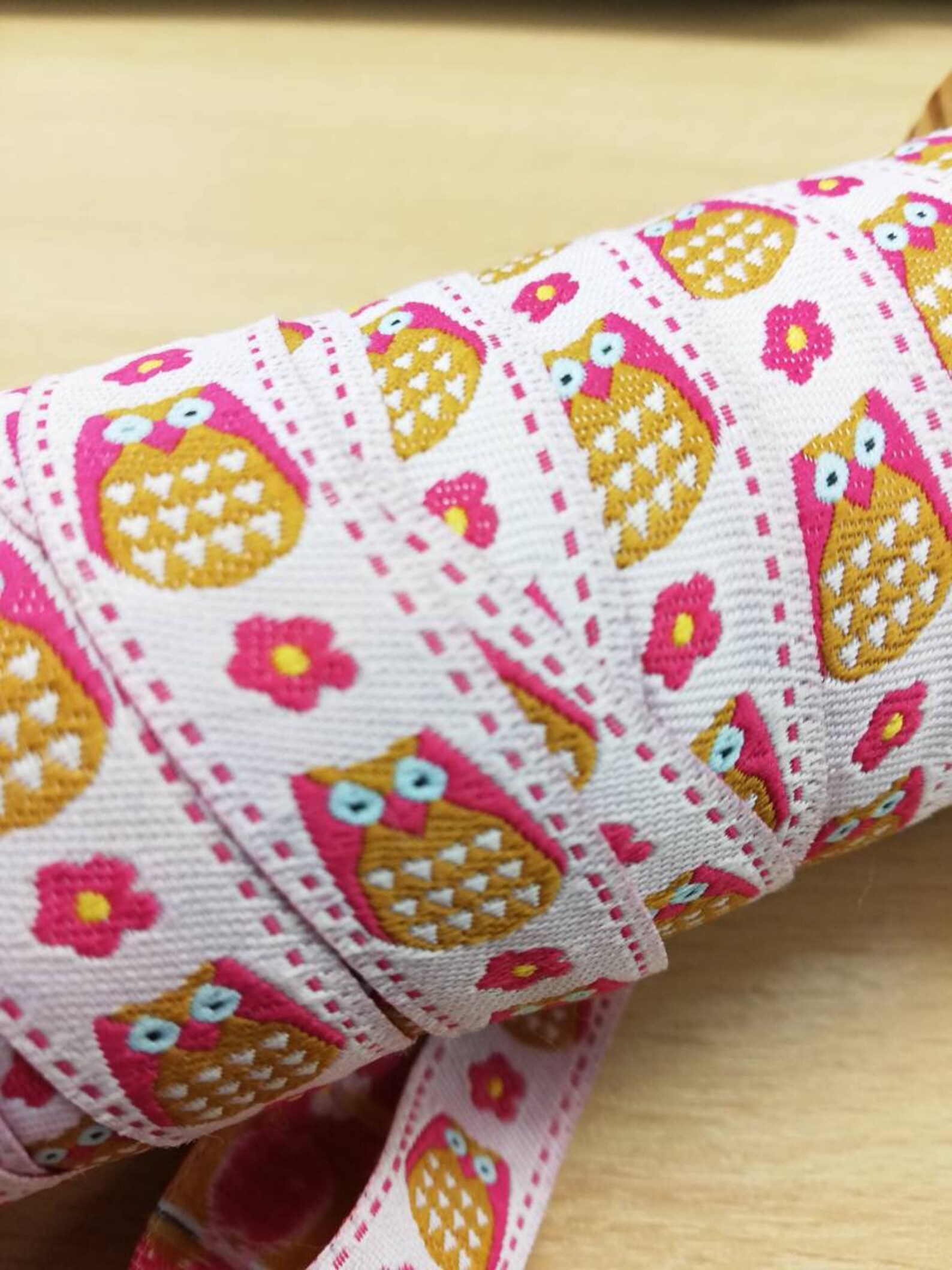 Ribbon Ribbon by the Yard Owl Ribbon Owls Kids Ribbon Etsy UK
