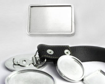 Blank Rectangular Belt Buckles, Make Your Own Custom Belt Buckles