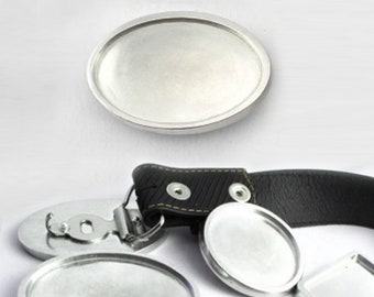 Blank Oval Belt Buckles, Make Your Own Custom Belt Buckles