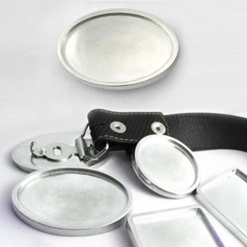 Blank Oval Belt Buckles Make Your Own Custom Belt Buckles Etsy