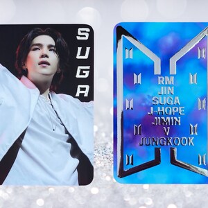 Suga | Yoongi | Agust D D-Day Concert Tour Silver Foil Photocard