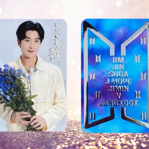 RM | Namjoon Indigo Wild Flower Silver Foil Photocard