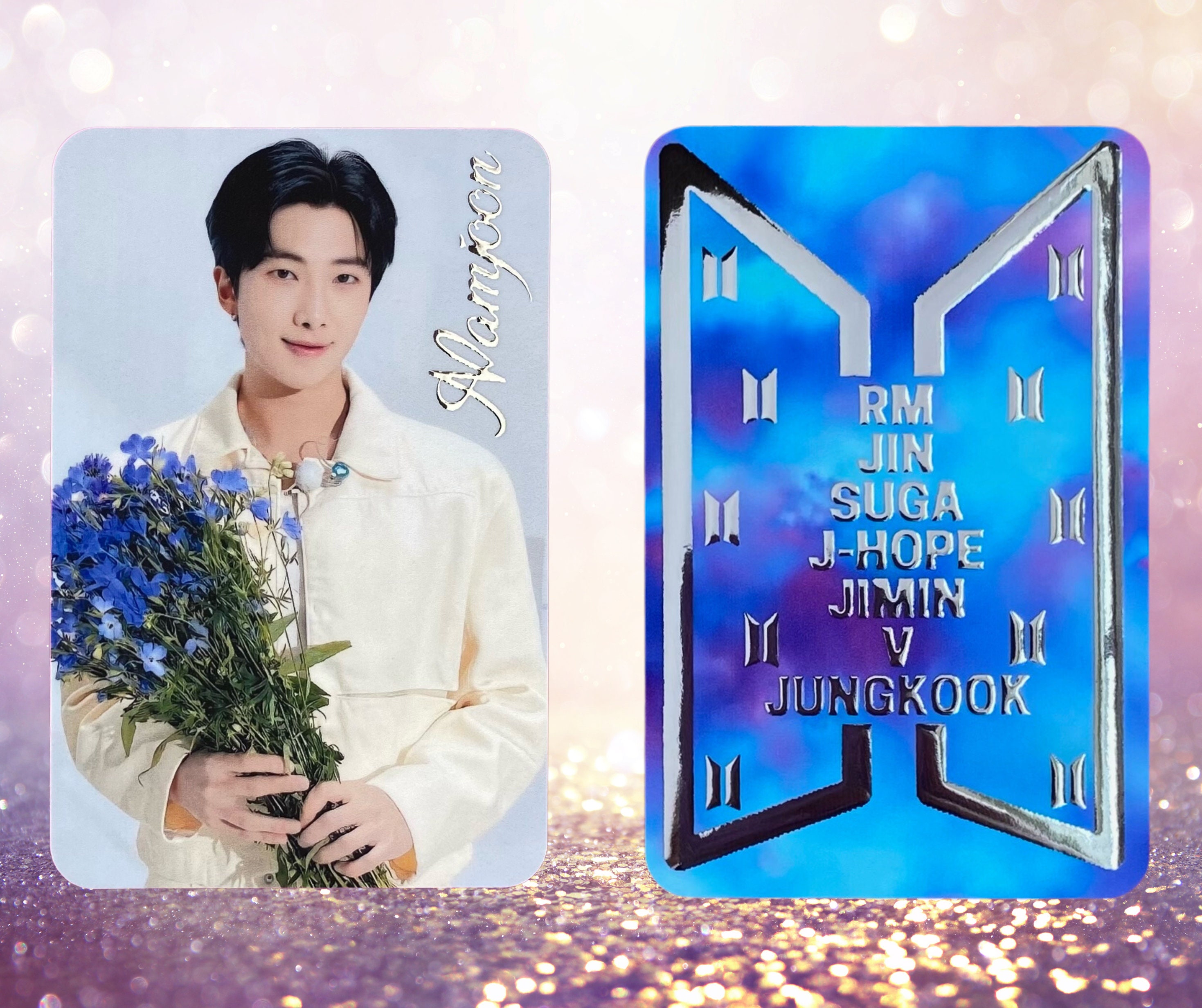 Bts Rm Indigo Photocard - Etsy