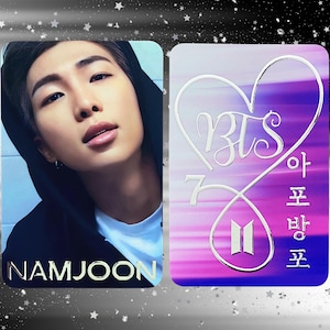 RM | Namjoon Silver Foil Photocard