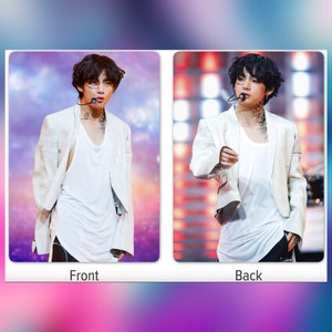 Taehyung ON Double-Sided Pearl Shimmer 5x7 Print