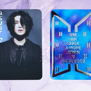 Suga | Yoongi | Agust D D-Day Concert Tour Silver Foil Photocard