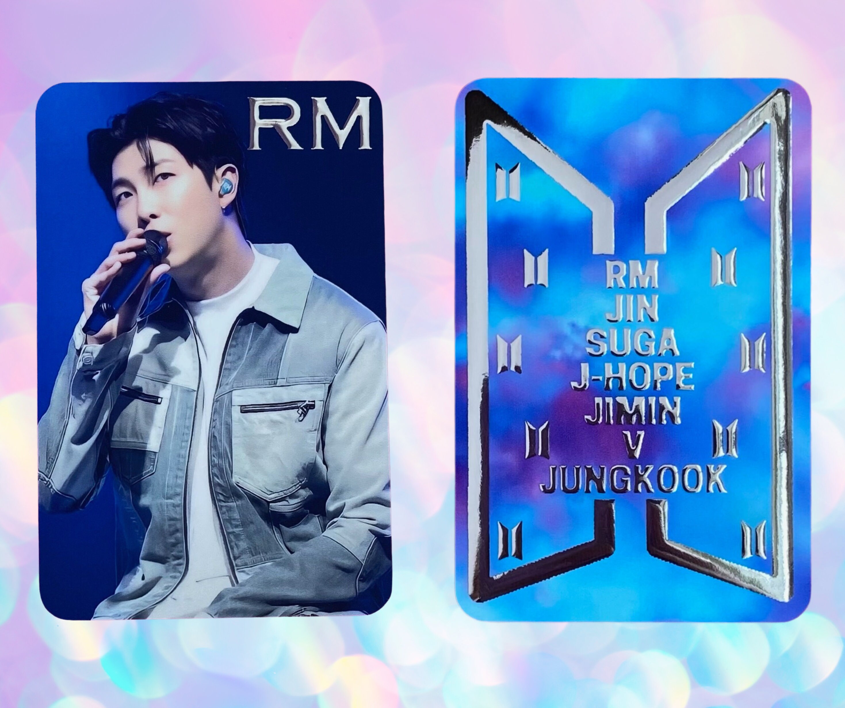 Bts Rm Indigo Photocard - Etsy