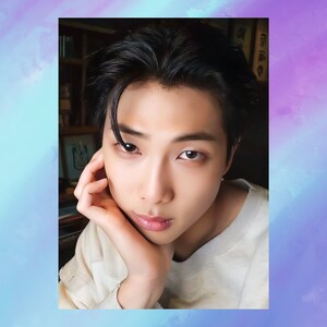 RM Namjoon Weverse Live 5x7 Metallic Print