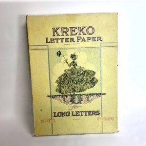 Vintage Stationary Box