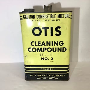 Vintage Otis Advertising Collectible Tin~Rustic Home Decor~Adverising Tin