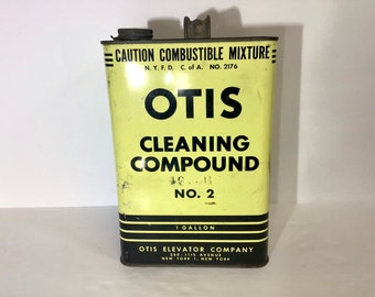 Vintage Otis Advertising Collectible Tin~Rustic Home Decor~Adverising Tin