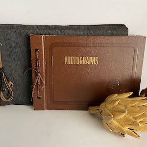 Vintage Photo Albums, Scrapbook
