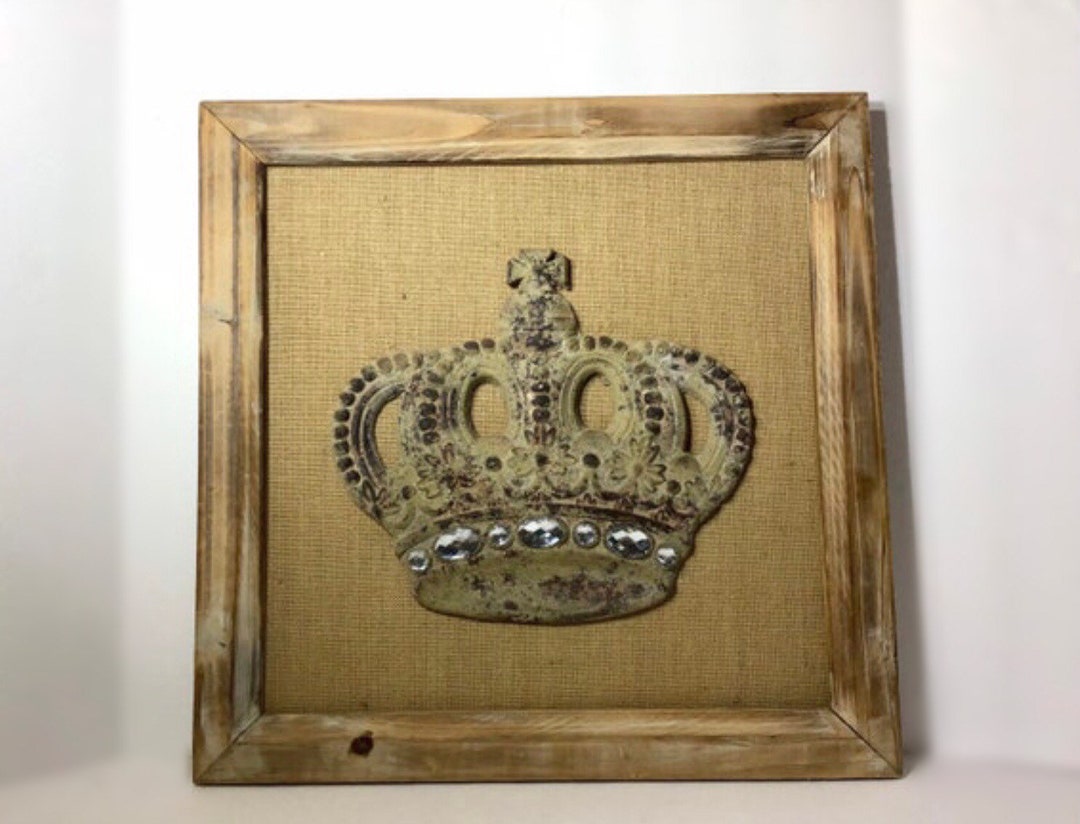 Princess Wall Decor, Crown Picture - Etsy