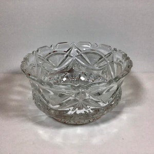 Small Round Crystal Bowl